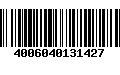 Código de Barras 4006040131427