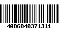 Código de Barras 4006040371311