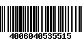 Código de Barras 4006040535515