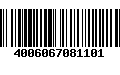 Código de Barras 4006067081101