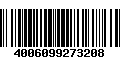 Código de Barras 4006099273208