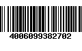 Código de Barras 4006099382702