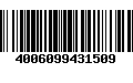 Código de Barras 4006099431509