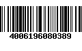 Código de Barras 4006196080389