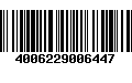 Código de Barras 4006229006447