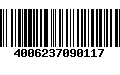 Código de Barras 4006237090117