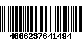 Código de Barras 4006237641494