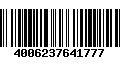 Código de Barras 4006237641777