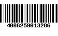 Código de Barras 4006259013286