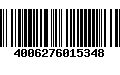 Código de Barras 4006276015348