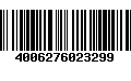 Código de Barras 4006276023299