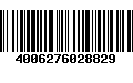 Código de Barras 4006276028829