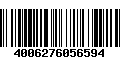 Código de Barras 4006276056594