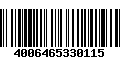 Código de Barras 4006465330115