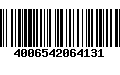 Código de Barras 4006542064131