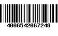 Código de Barras 4006542067248