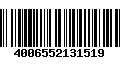 Código de Barras 4006552131519