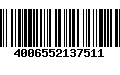 Código de Barras 4006552137511