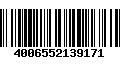 Código de Barras 4006552139171