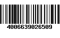 Código de Barras 4006639026509