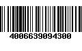 Código de Barras 4006639094300