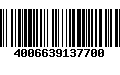 Código de Barras 4006639137700