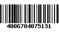 Código de Barras 4006784075131