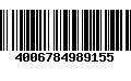 Código de Barras 4006784989155