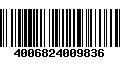 Código de Barras 4006824009836