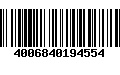 Código de Barras 4006840194554