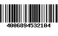 Código de Barras 4006894532104