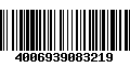 Código de Barras 4006939083219