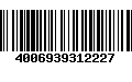 Código de Barras 4006939312227