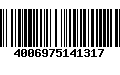 Código de Barras 4006975141317