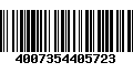 Código de Barras 4007354405723