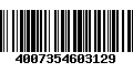 Código de Barras 4007354603129