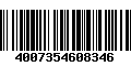 Código de Barras 4007354608346