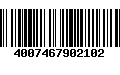 Código de Barras 4007467902102