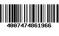 Código de Barras 4007474861966