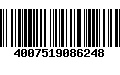 Código de Barras 4007519086248