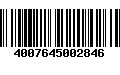 Código de Barras 4007645002846