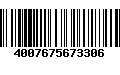 Código de Barras 4007675673306