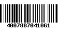 Código de Barras 4007887041061