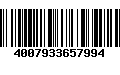 Código de Barras 4007933657994