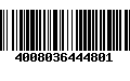 Código de Barras 4008036444801