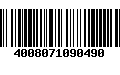 Código de Barras 4008071090490