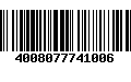 Código de Barras 4008077741006