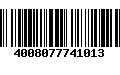 Código de Barras 4008077741013