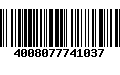 Código de Barras 4008077741037