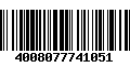 Código de Barras 4008077741051